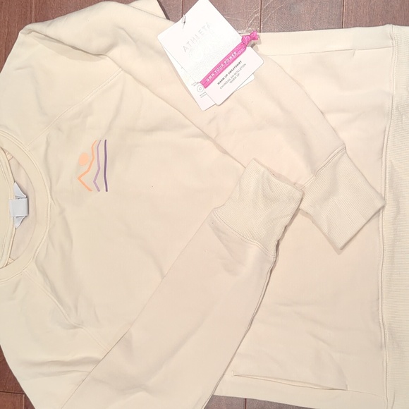 Athleta Girl Warm Up Sweatshirt - size large - Picture 2 of 6